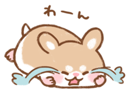 Fluffy Roborovskii hamster sticker #12621517