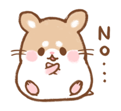 Fluffy Roborovskii hamster sticker #12621525