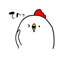 Mr. NIWA of a chicken vol.3 sticker #12621682