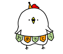 Mr. NIWA of a chicken vol.3 sticker #12621688