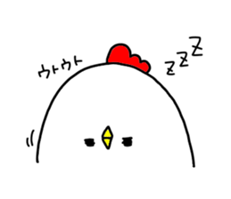 Mr. NIWA of a chicken vol.3 sticker #12621689