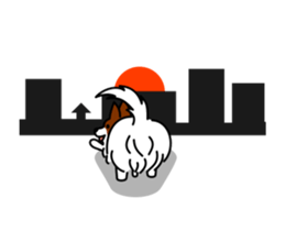 MOFU-dog GONBEI the Animation sticker #12621815