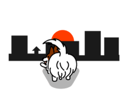 MOFU-dog GONBEI the Animation sticker #12621815