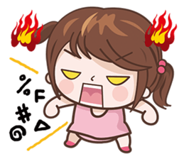 Little Pudding Girl sticker #12621858