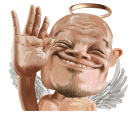 Uncle of an angel and the devil sticker #12622094