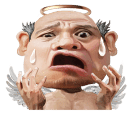 Uncle of an angel and the devil sticker #12622095