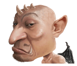 Uncle of an angel and the devil sticker #12622096