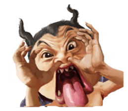 Uncle of an angel and the devil sticker #12622097