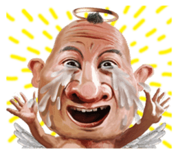 Uncle of an angel and the devil sticker #12622103