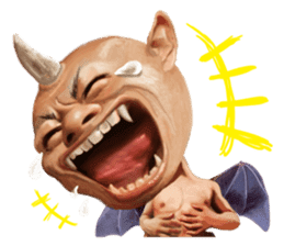 Uncle of an angel and the devil sticker #12622104