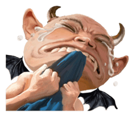 Uncle of an angel and the devil sticker #12622112