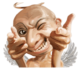Uncle of an angel and the devil sticker #12622114
