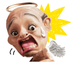 Uncle of an angel and the devil sticker #12622118