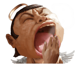 Uncle of an angel and the devil sticker #12622122