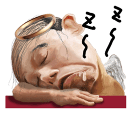 Uncle of an angel and the devil sticker #12622123