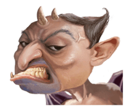 Uncle of an angel and the devil sticker #12622124