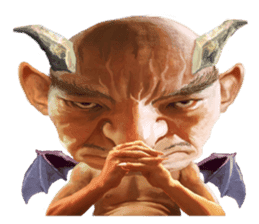 Uncle of an angel and the devil sticker #12622133