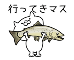 Puns cat move sticker #12622401