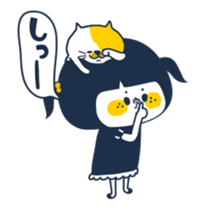 Hanako & Nekokichi Vol.01 sticker #12622471