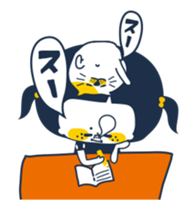 Hanako & Nekokichi Vol.01 sticker #12622472