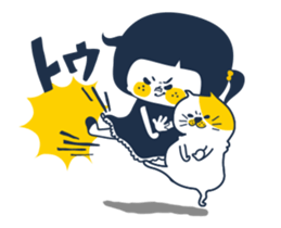 Hanako & Nekokichi Vol.01 sticker #12622476