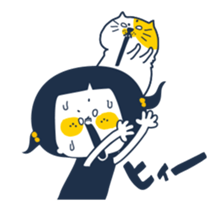 Hanako & Nekokichi Vol.01 sticker #12622478