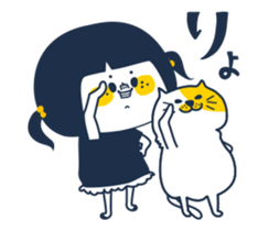 Hanako & Nekokichi Vol.01 sticker #12622482