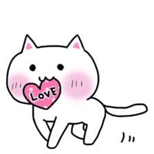 lovecat 4 sticker #12622626