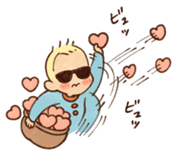 Sunglass Baby LOVE sticker #12622666