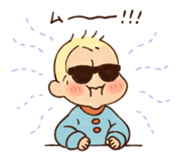 Sunglass Baby LOVE sticker #12622691