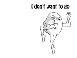 (anime)The Round man English version sticker #12622730