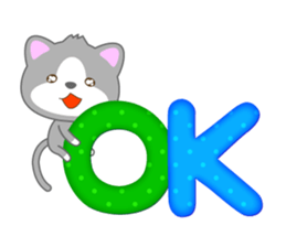 Cat or dog ? sticker #12623409