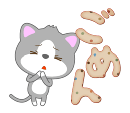 Cat or dog ? sticker #12623422