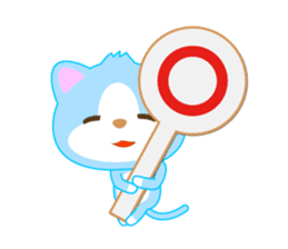 Cat or dog ? sticker #12623427