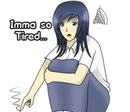 Lina the Indonesian Schoolgirl (English) sticker #12624293