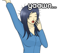 Lina the Indonesian Schoolgirl (English) sticker #12624296