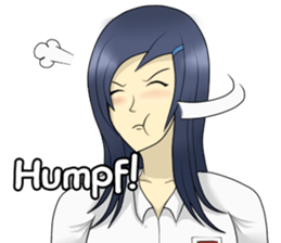 Lina the Indonesian Schoolgirl (English) sticker #12624299