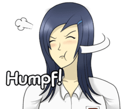 Lina the Indonesian Schoolgirl (English) sticker #12624299