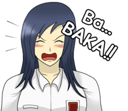 Lina the Indonesian Schoolgirl (English) sticker #12624300