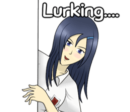Lina the Indonesian Schoolgirl (English) sticker #12624303