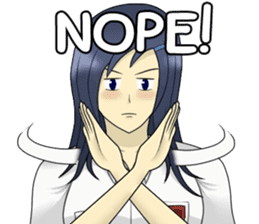 Lina the Indonesian Schoolgirl (English) sticker #12624307