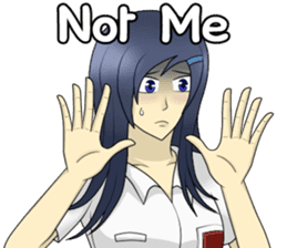 Lina the Indonesian Schoolgirl (English) sticker #12624311