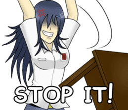 Lina the Indonesian Schoolgirl (English) sticker #12624314