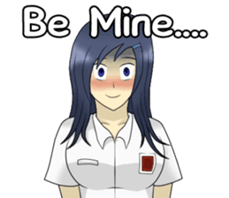 Lina the Indonesian Schoolgirl (English) sticker #12624315