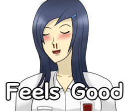 Lina the Indonesian Schoolgirl (English) sticker #12624320