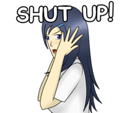 Lina the Indonesian Schoolgirl (English) sticker #12624322