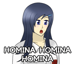 Lina the Indonesian Schoolgirl (English) sticker #12624323