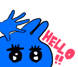 mukimukiusagichan sticker #12624526