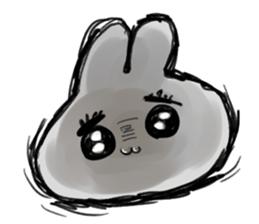 mukimukiusagichan sticker #12624546