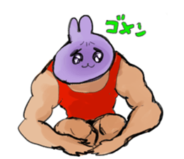 mukimukiusagichan sticker #12624547